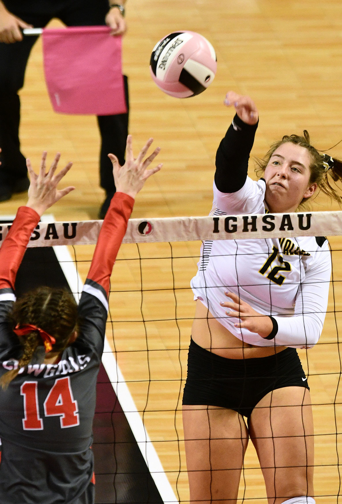 Wapsie Valley vs Sidney state volleyball